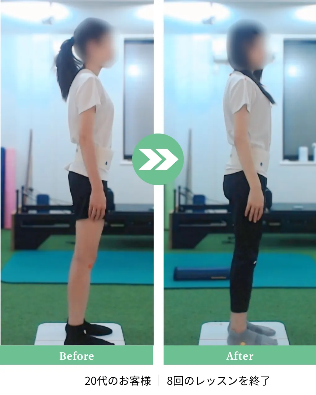 お客様の姿勢の変化